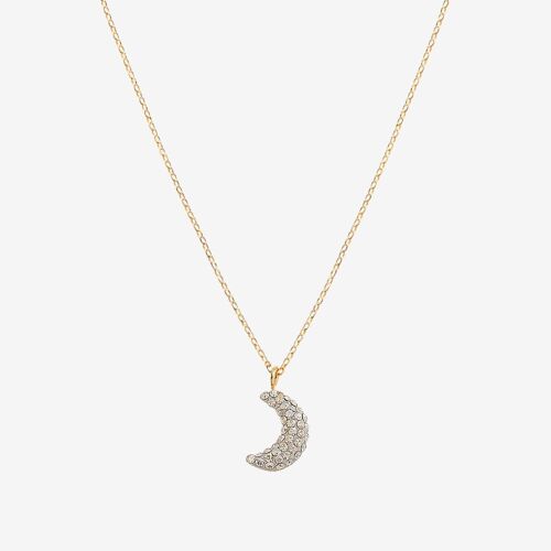 COLLIER DORÉ MOON GOLDEN SHADOW - KUCHI