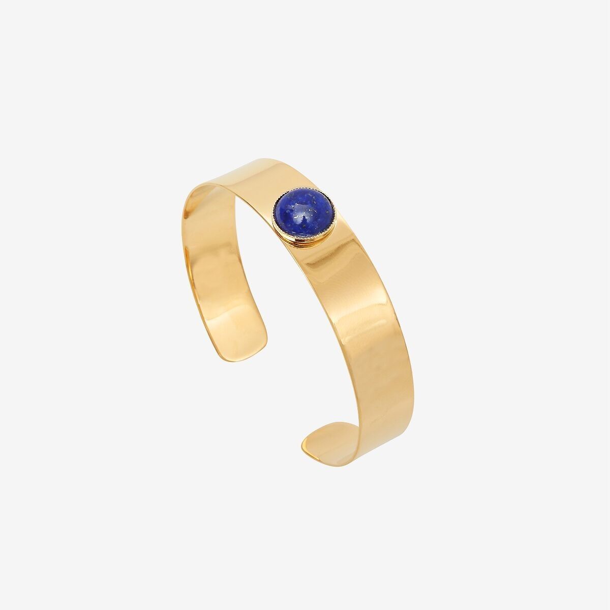 GOLDENE LAPISLAZULI-MANSCHETTE – MINIMAL