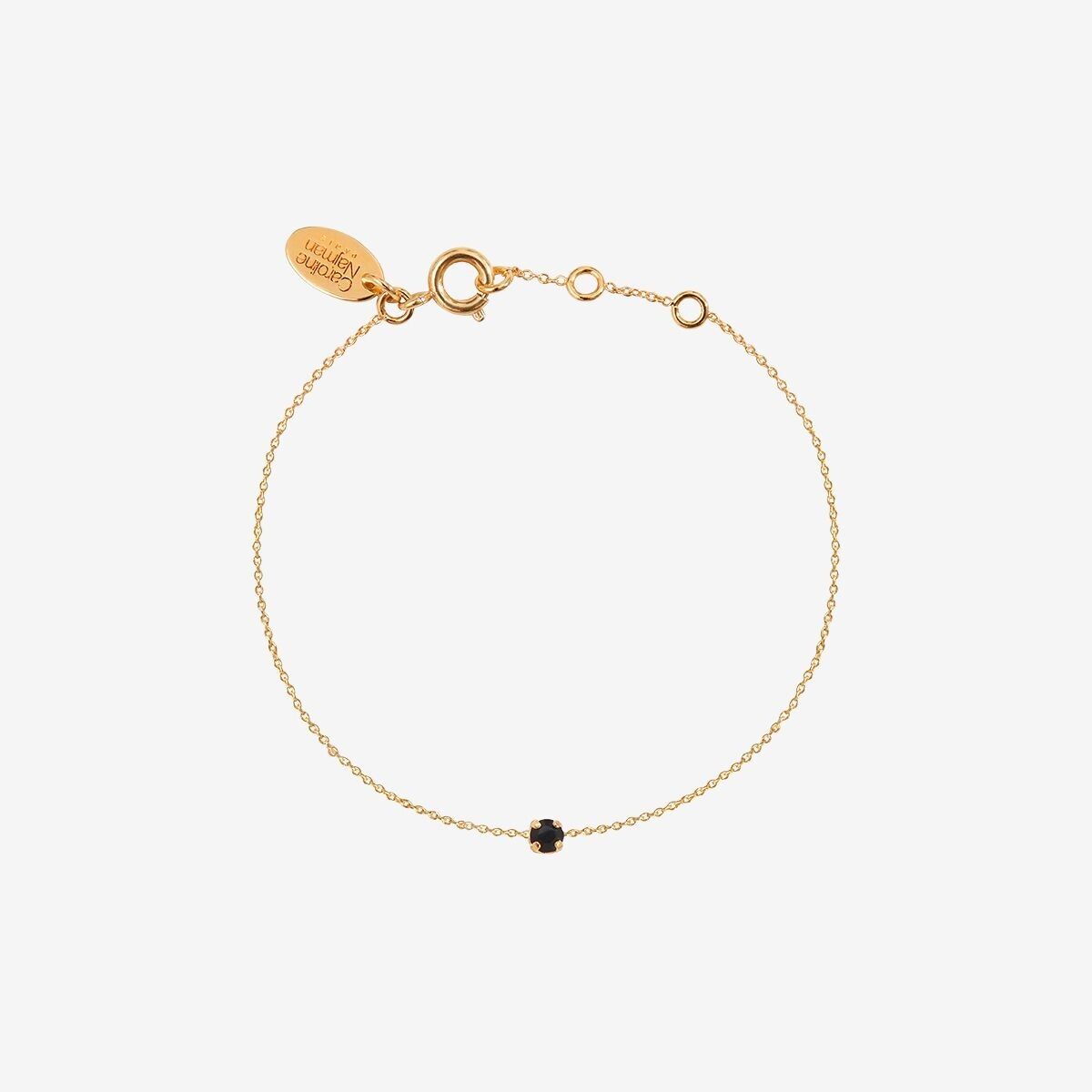 BRACCIALE IN JET D'ORO - PARIGI