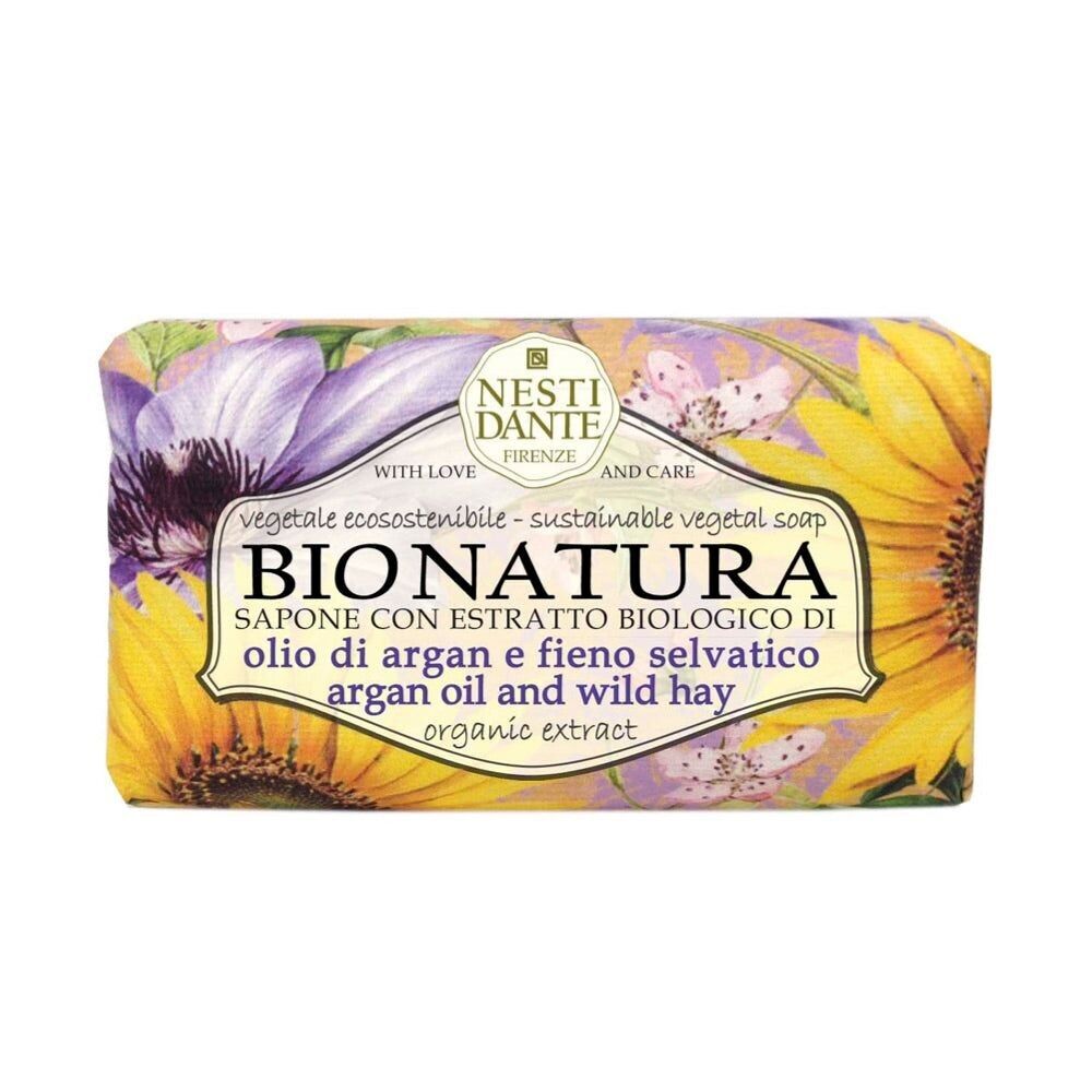 Nesti Dante Soap Bio Natura - Argan Oil & Wild Hay