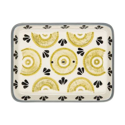 Porte-savon en céramique - Tropical