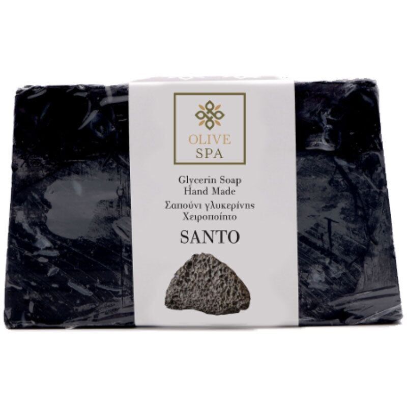 Jabón vegetal de glicerina artesanal - Volcán, 100g