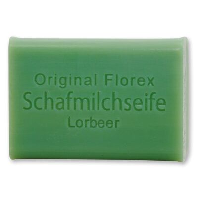 Savon au lait de brebis carré laurier 100g