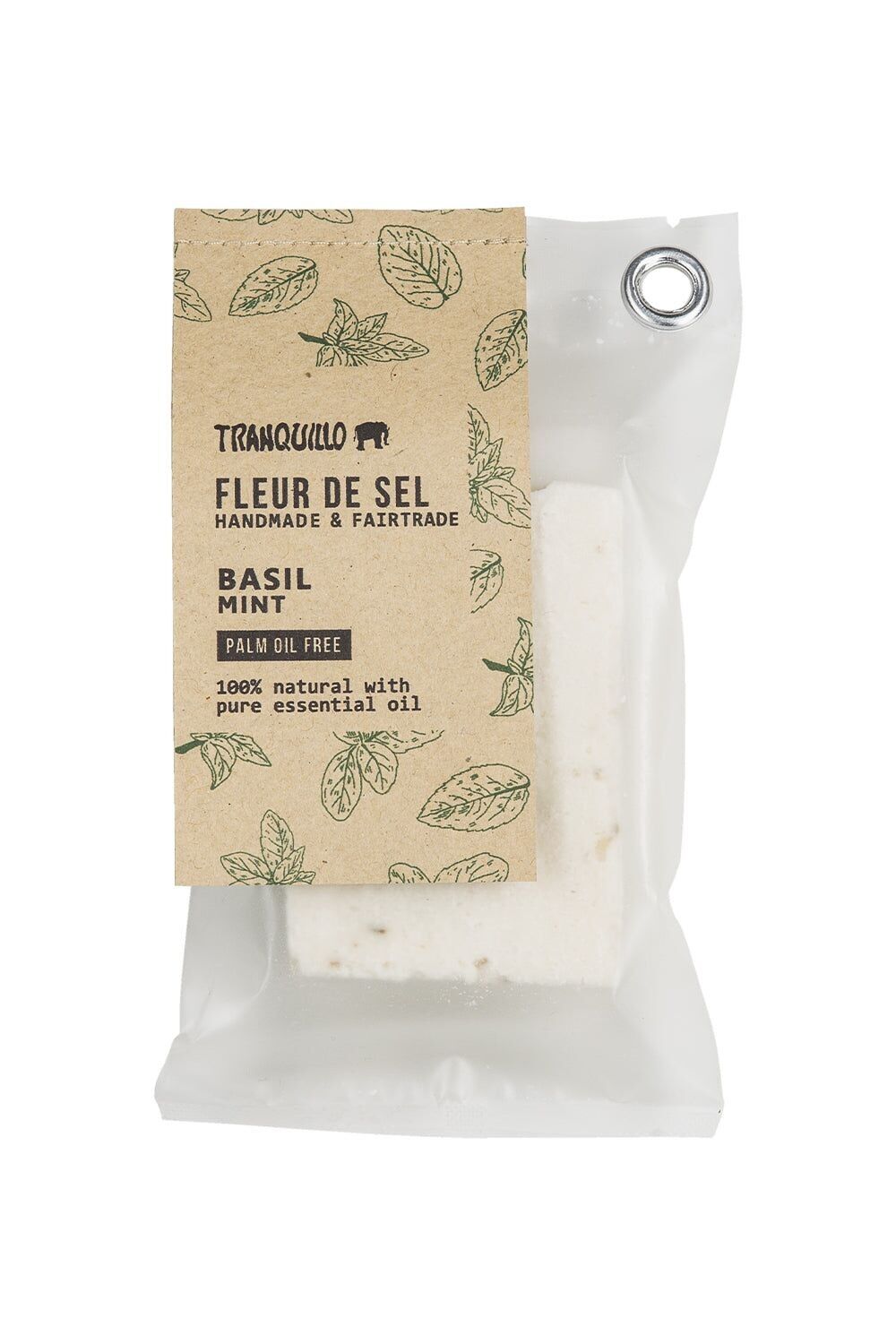 Sapone Fleur de Sel BASILICO MENTA
