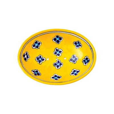 Portasapone Ceramica Blu