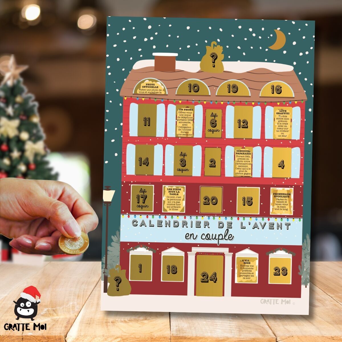 As a couple - Advent calendar - Waiting for Christmas