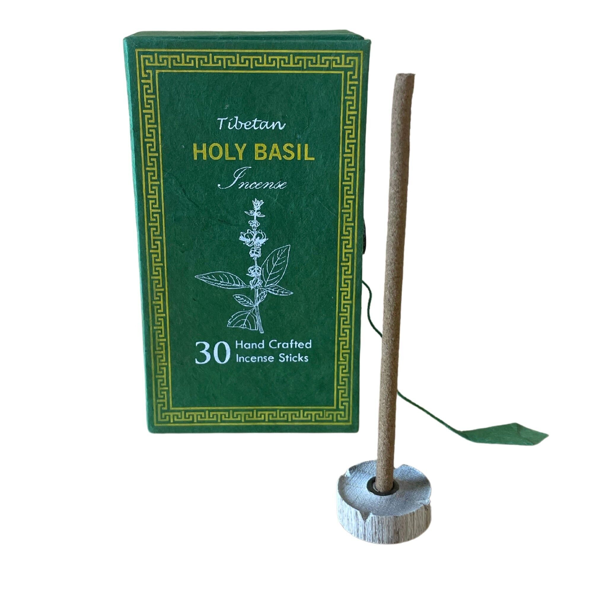 Set regalo di incenso Sughandit Dhoop dell'Himalaya - Basilico Sacro
