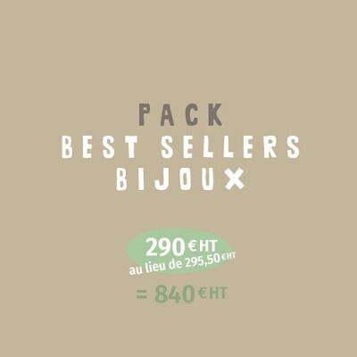 Collection BEST SELLERS - Bijoux acier chirurgical inoxydable