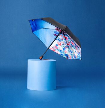 FLOWERS Parapluie Compact, Coffret Cadeau Inclus 1