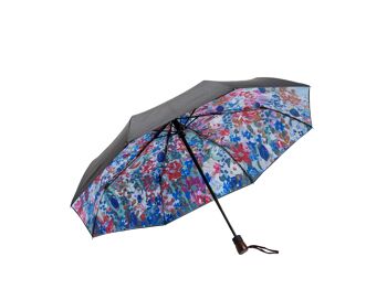 FLOWERS Parapluie Compact, Coffret Cadeau Inclus 3