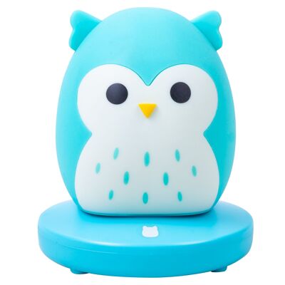 Lámpara de estado de ánimo de silicona Squishmallows Winston the Owl - USB