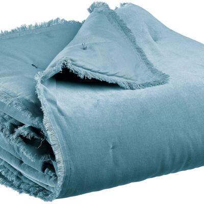 Plain Fara Steel Plaid 135 x 200