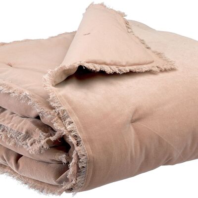 Coperta tinta unita Fara Tortora 135 x 200
