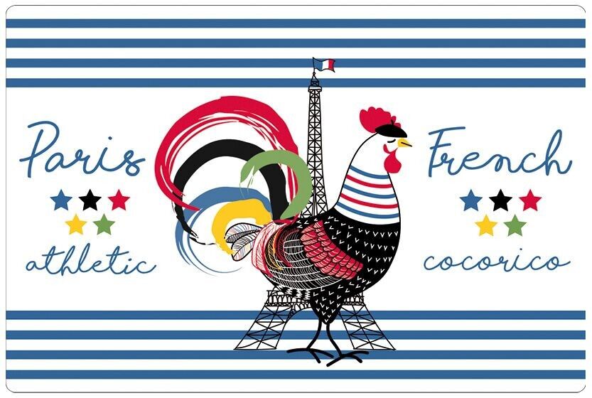 Tovaglietta Cocorico Francese Assortita 30x45