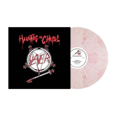 Slayer LP Vinile - Haunting The Chapel (Vinile marmorizzato rosso/bianco)