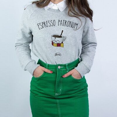 ESPRESSO PATRONUM WOMEN'S CHINA GREY SWEATSHIRT