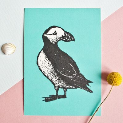 Postcard | Puffin