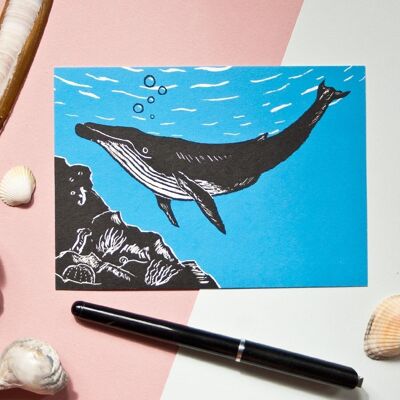 Postcard | whale