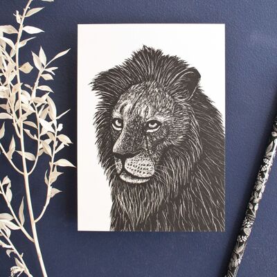 Postcard | Lion