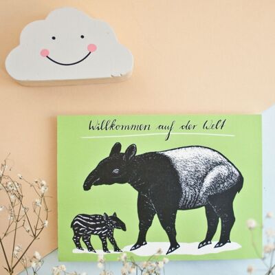 Postcard birth | Welcome to the world