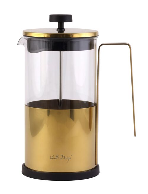 Coffee and tea maker 1000 ml gold DIAMANTE 0695