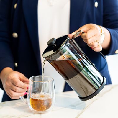 "Macchina per caffè e tè 1000ml grafite DIAMANTE 0701"