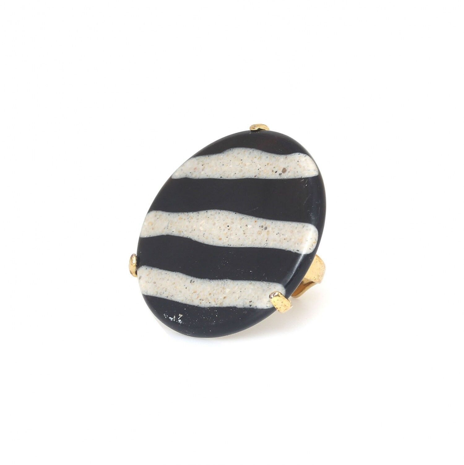 ZEBRA large adjustable ring