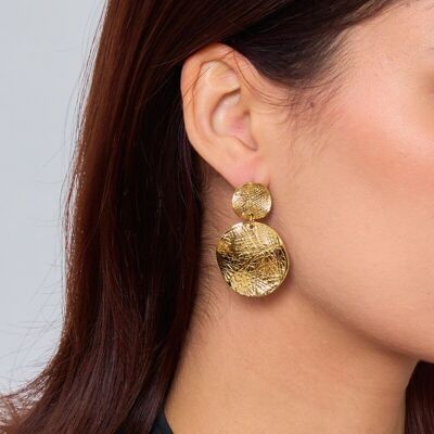 Stainless Steel Earrings 124AQ03