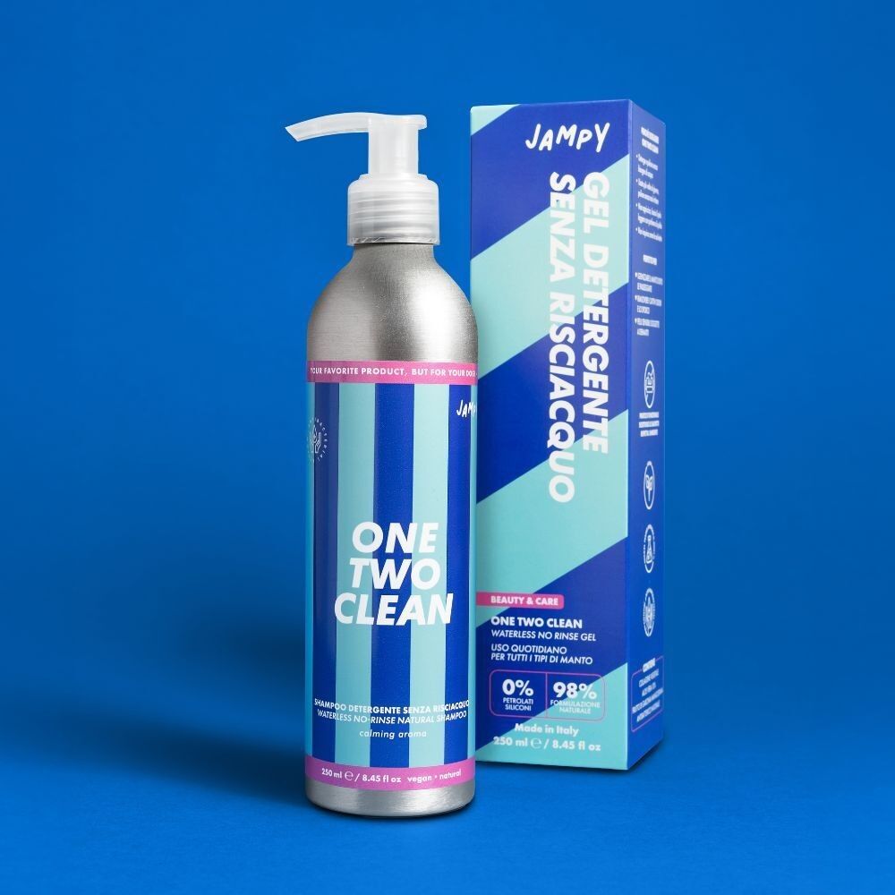 One Two Clean - No Rinse Cleansing Gel for Dogs 97% Natural