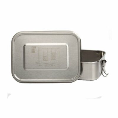 Stainless steel lunch box swing leak-proof 1200 ml