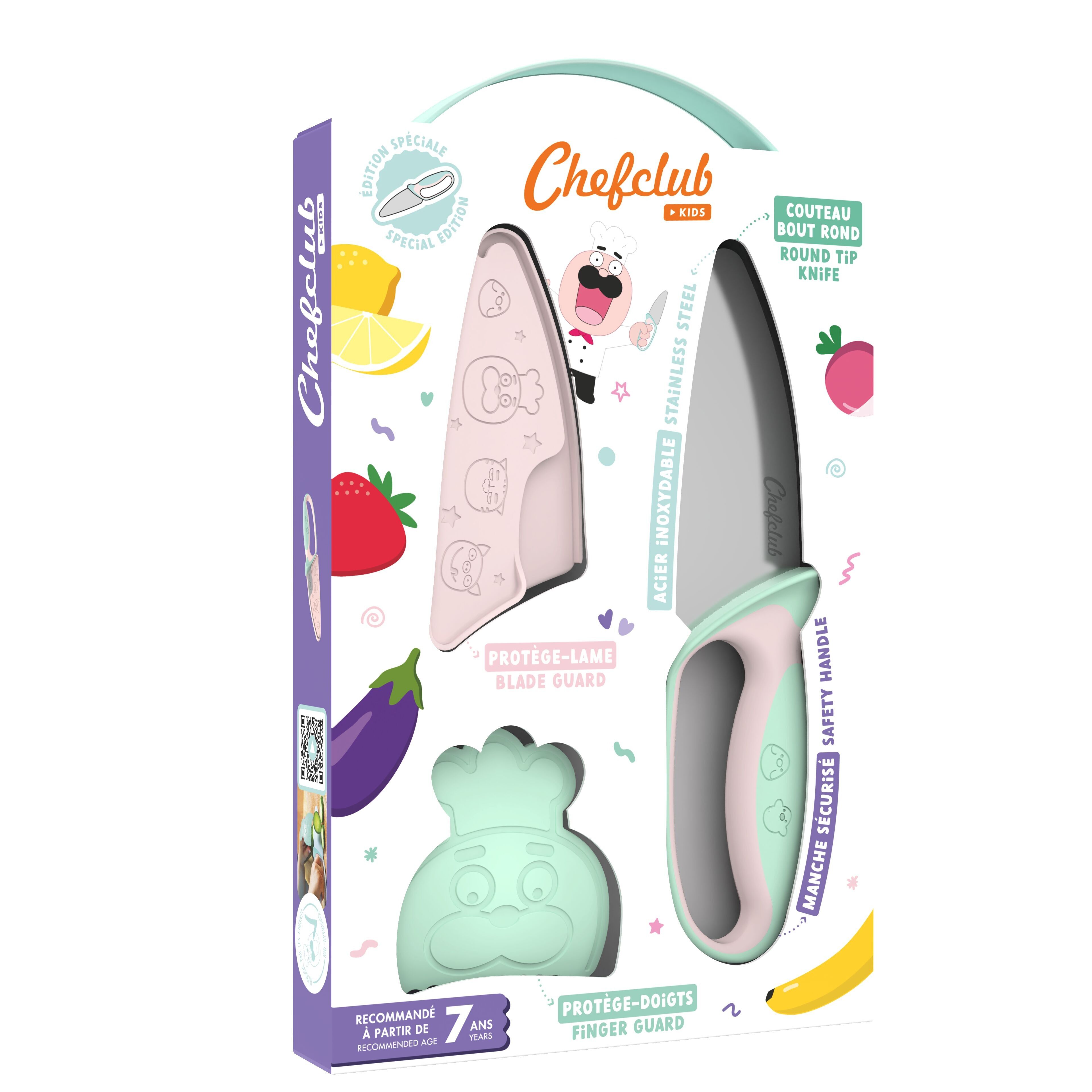 Il coltello da pastello per bambini Chefclub