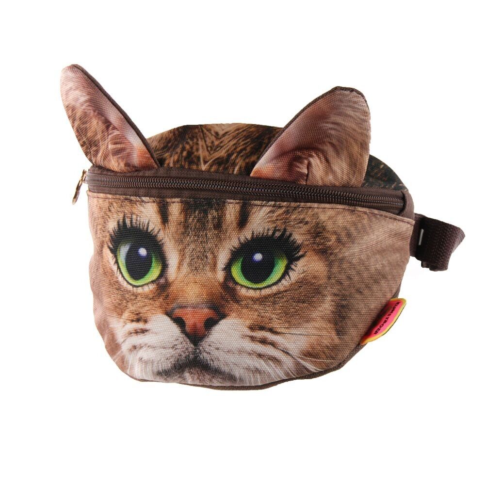 Marsupio Gatto divertente, adatto per adulti e bambini