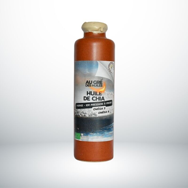 Olio vergine gourmet di Chia francese biologico 200 ml