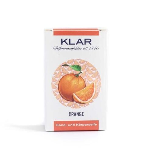 Orangenseife, 100g (palmölfrei)