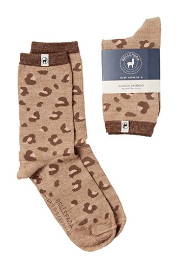 Chaussettes Maitu Beige, Marron et Melon 3