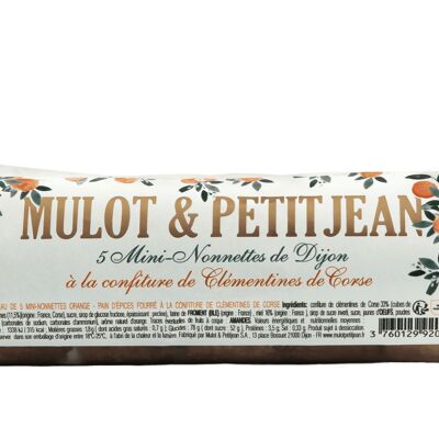 Rollo de 5 mini clementinas nonnettes de Córcega - Edición navideña