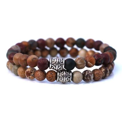 Conjunto básico Red x Sand Jasper