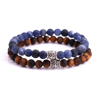 Basisset Sodalite x Brown Tiger Eye