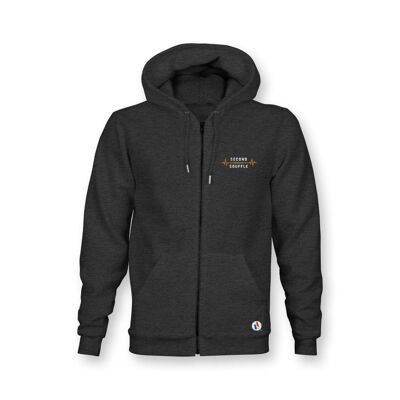 SUDADERA UNISEX CON CREMALLERA - CROSSFIT® SECOND BREATH