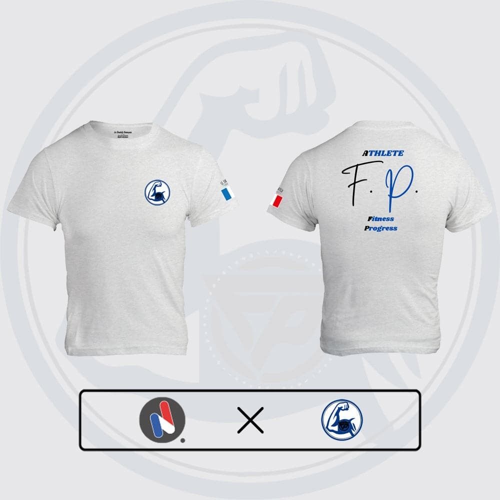 HERREN-T-SHIRT - FITNESS-FORTSCHRITT