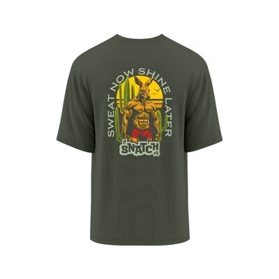 T-SHIRT SPORT OVERSIZE - SWEAT NOW SHINE LATER