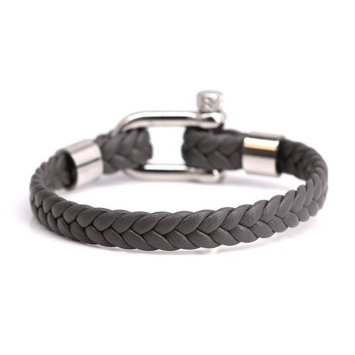 Nautisches L7 Graues Leder