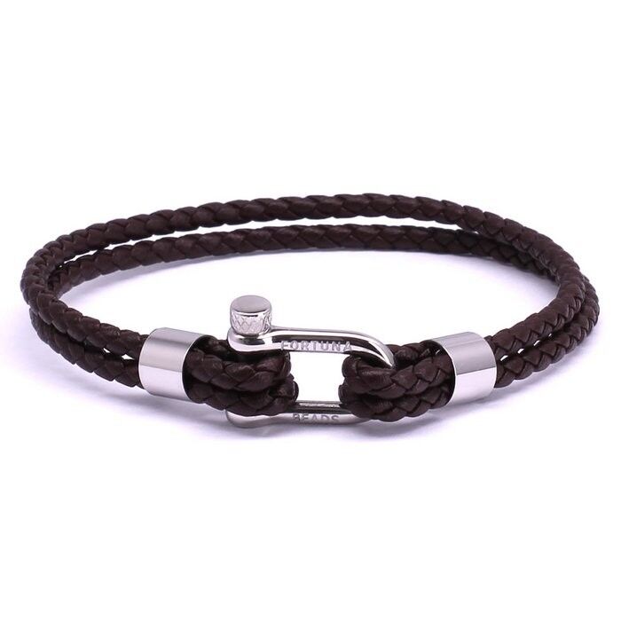 Nautical M3 braunes Leder