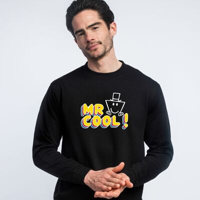 SUDADERA MR COOL HOMBRE NEGRA