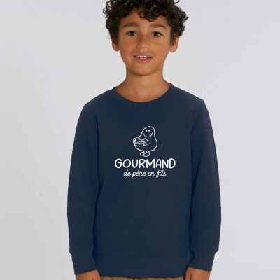 SUDADERA MARINO GOURMET NIÑO DE PADRE A HIJO