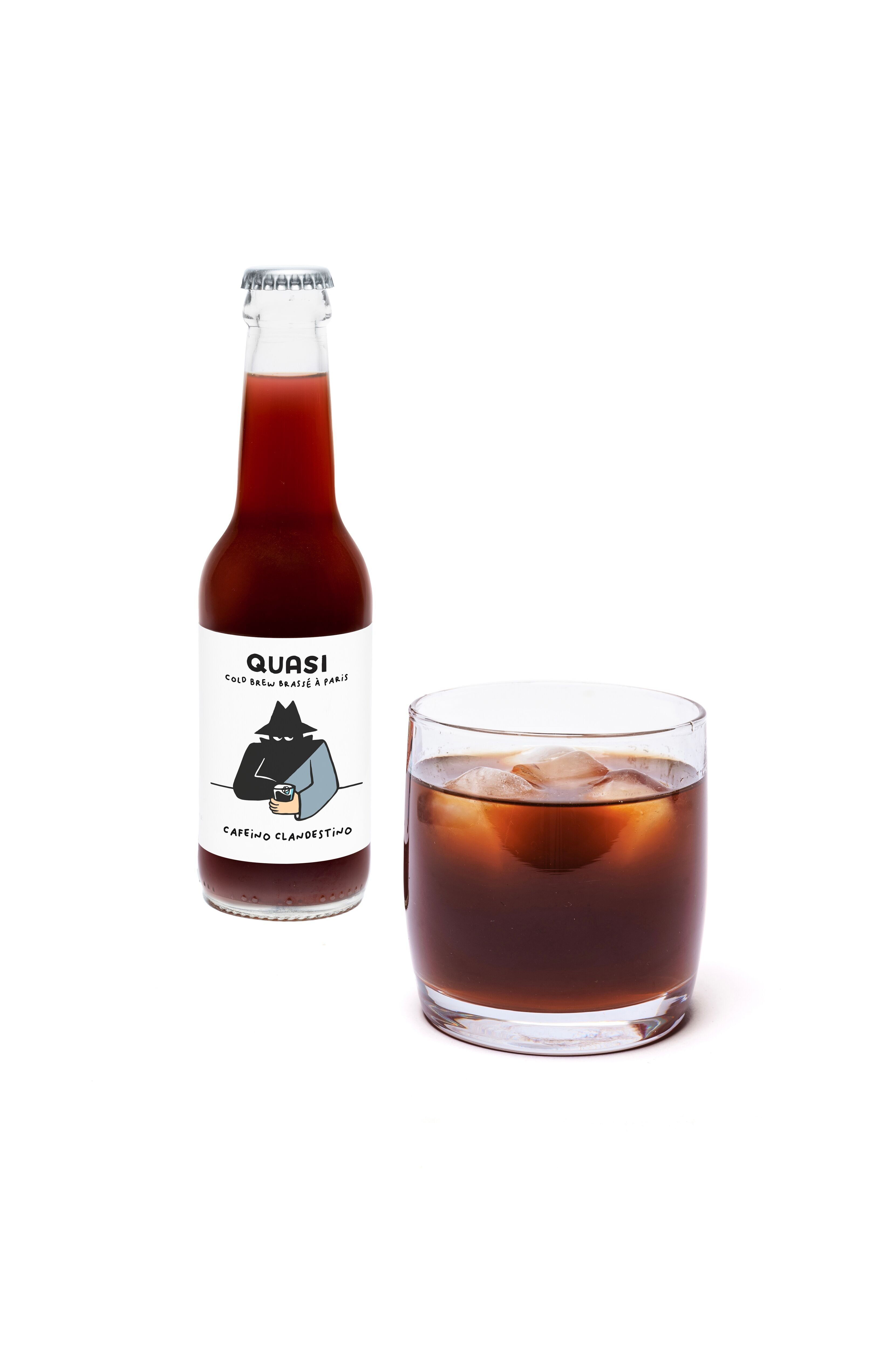 COLD BREW - QUASI "Cafeino Clandestino" - Bouteille 25cL