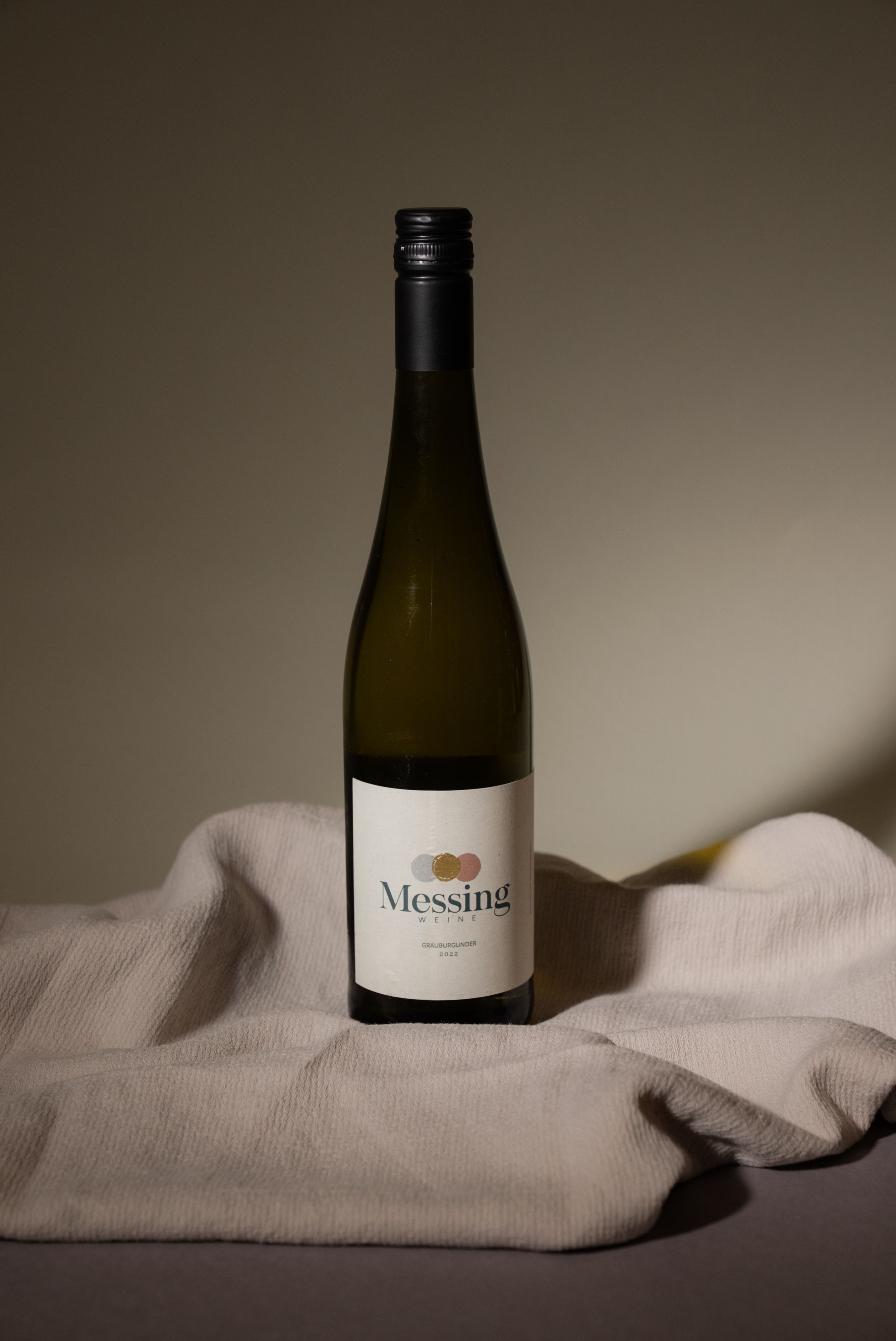 Messing Null und Nix Riesling - vino analcolico -