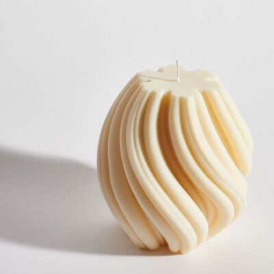 Decorative Soy Wax Candle - Swirl