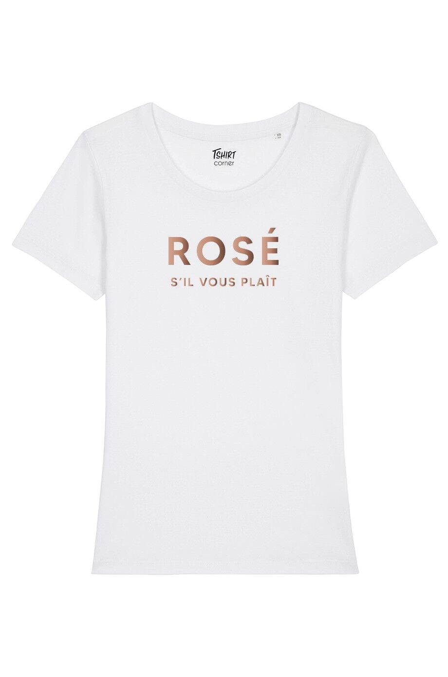 Buy wholesale Women s T Shirt Pink Please White Rose Gold