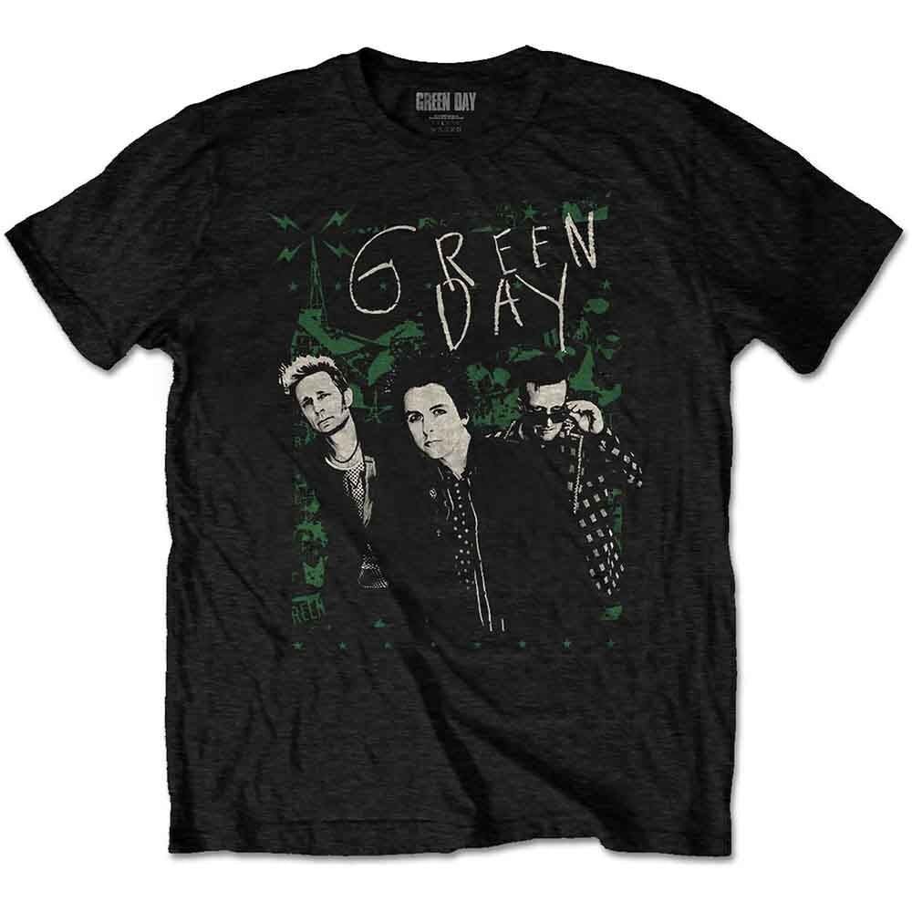 Green Day T-Shirt - Grün schlank